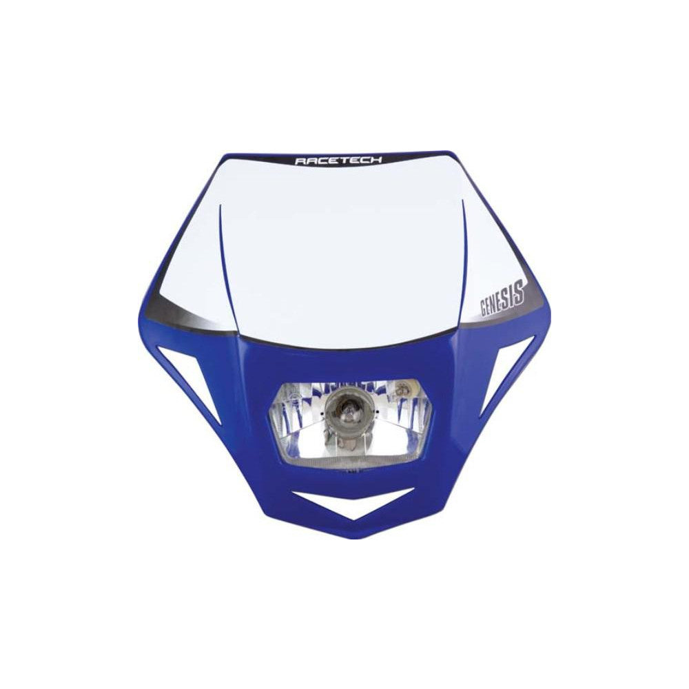 Headlight Genesis Rtech Yzf E9 Cert Park Light & Halogen Ba20D 12V 35W Bulb & Ho