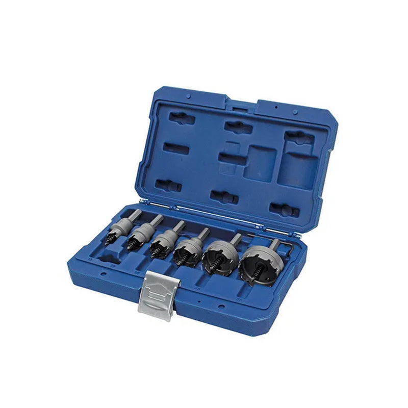 Holemaker 6 Piece TCT Holesaw Set, 4.5mm Depth