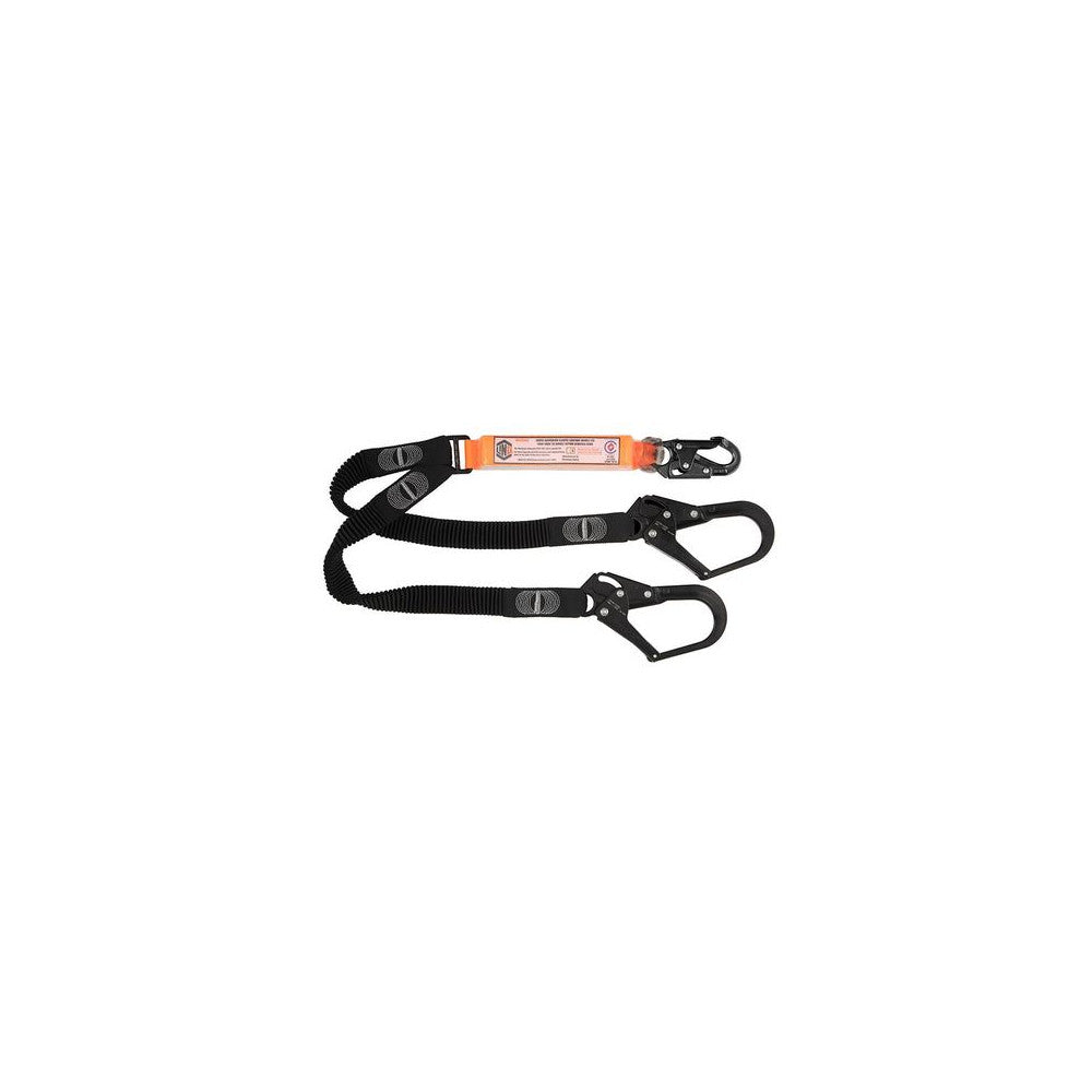 Elite Double Leg Elasticated Lanyard With Hardware SN & SD X2 - LINQ