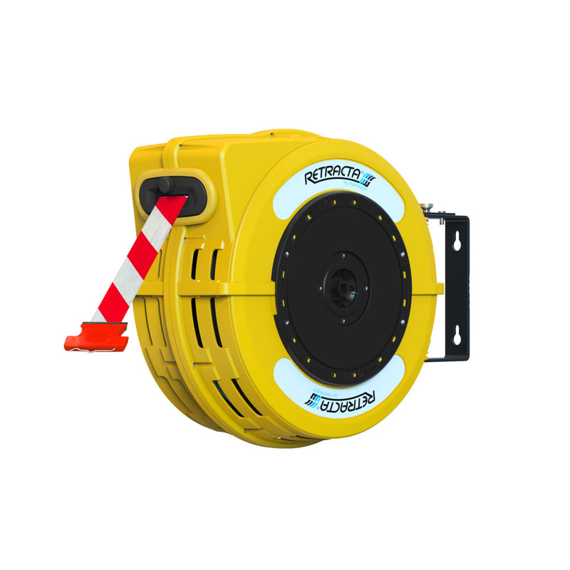 Barrier Reel (Yellow) - Red/White Danger x 25M Tape