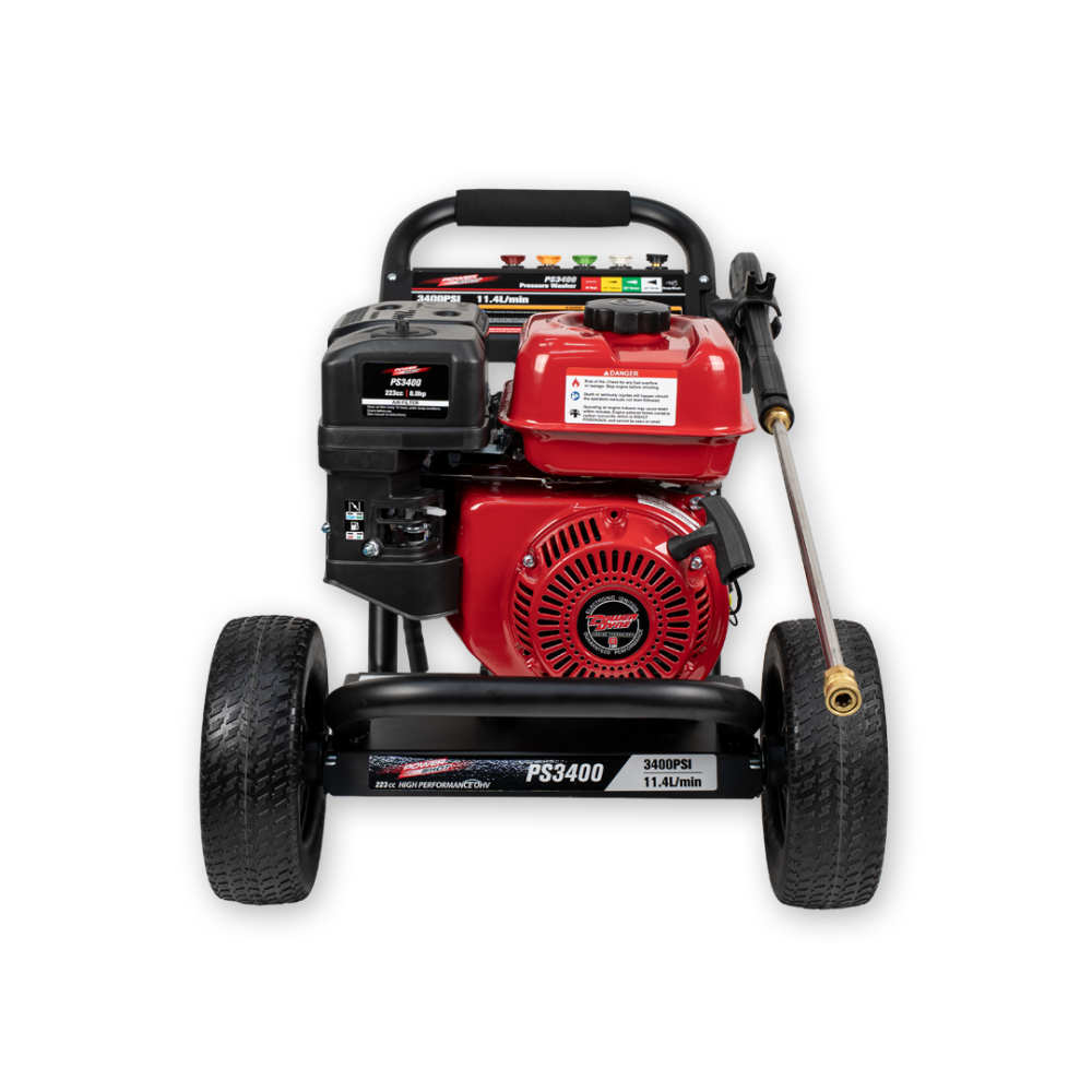 Powershot PS3400 Petrol Waterblaster 3400psi 11.4 L/min W/ AR Triplex Pump