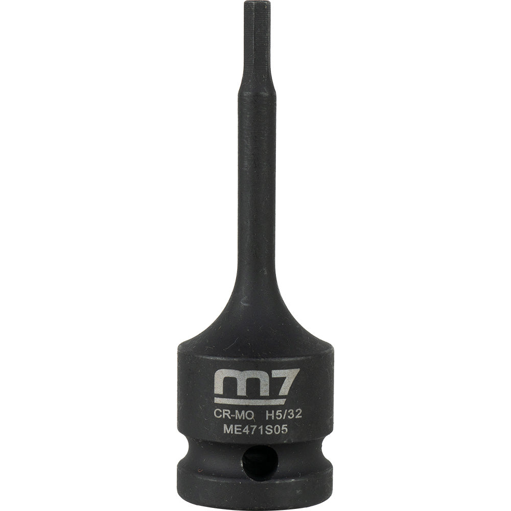 M7 Impact In Hex Socket, 1/2in Drive,  5/32in