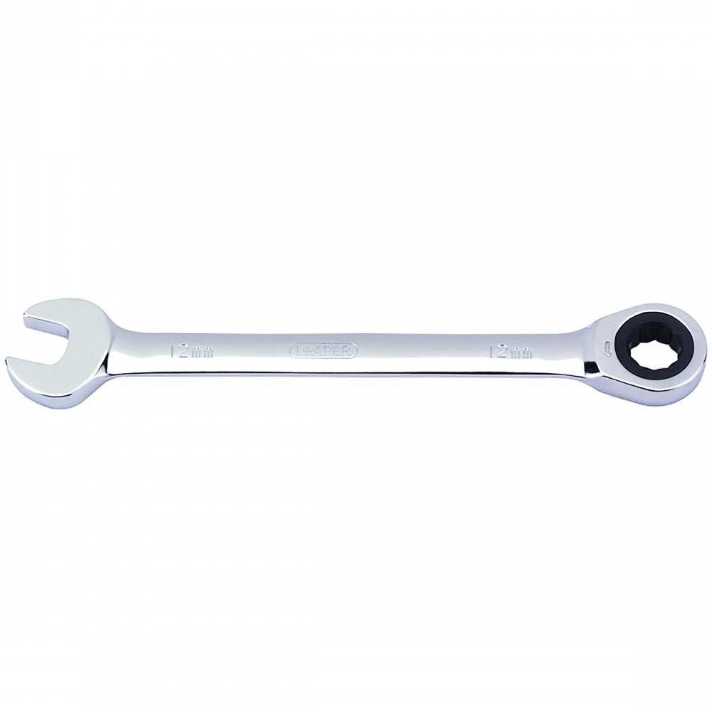 Draper Ratchet Combo Spanner - 12.0mm