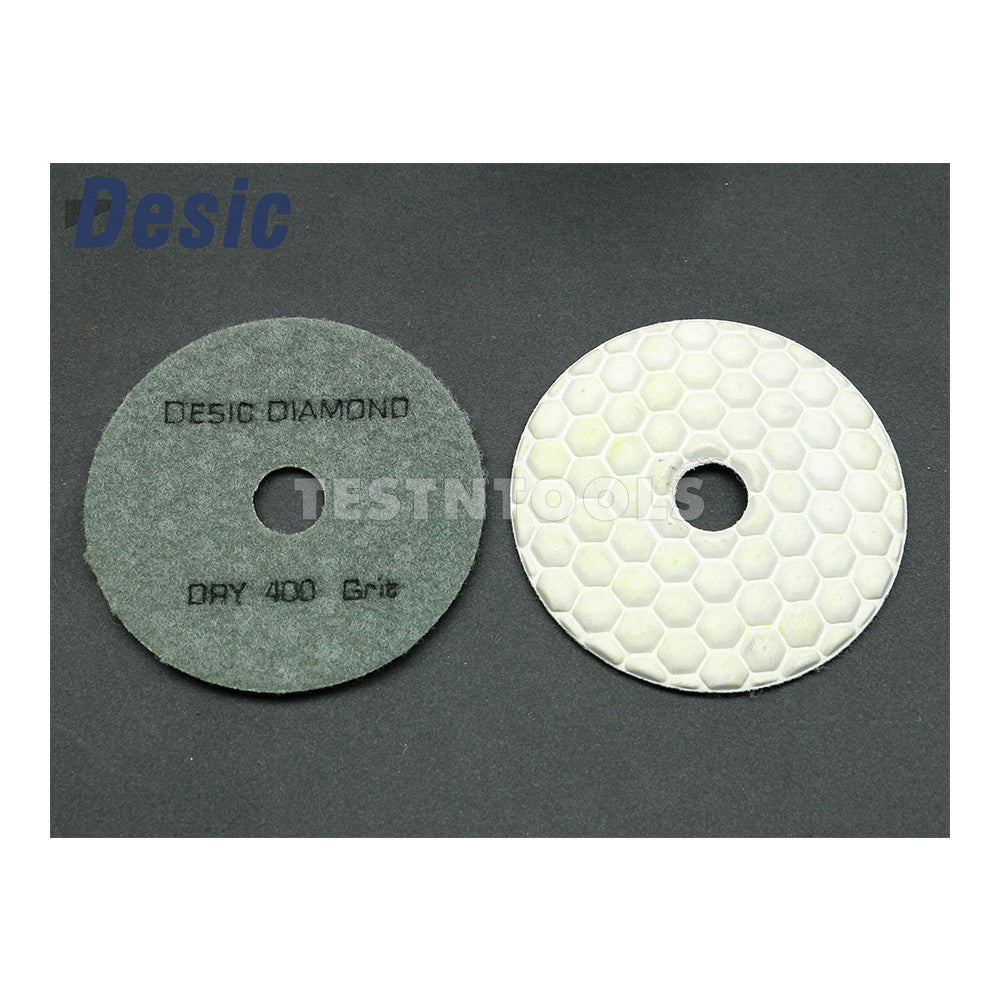 Desic Diamond DRY Polishing Pad 100mm 400 Grit AAA Grade