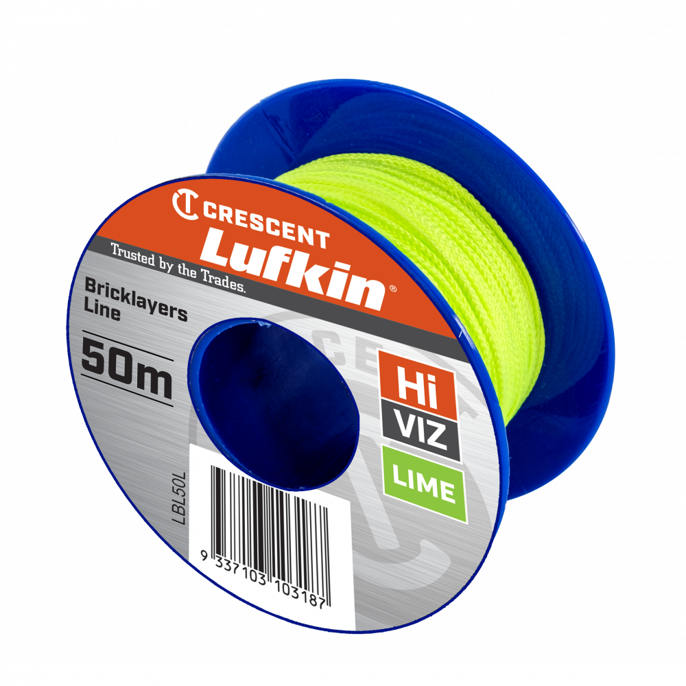 Crescent Lufkin Lime Bricklayers Line 50m x No. 8