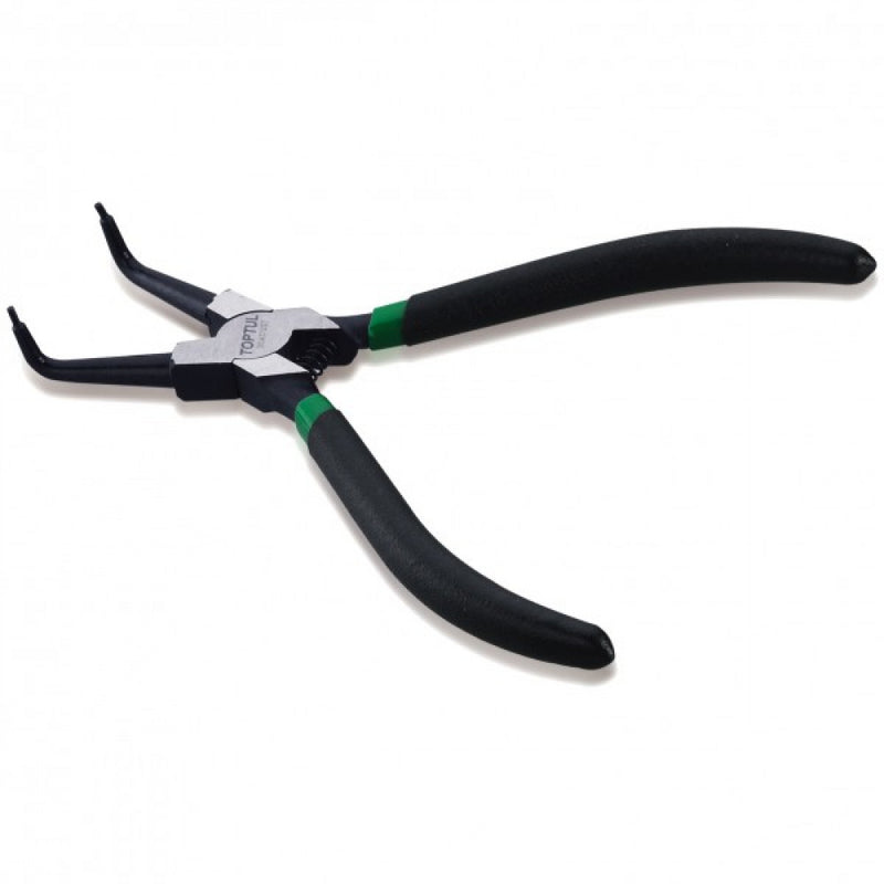 Plier Circlip Internal 90deg Bent Tip 7" Toptul DCAC1207