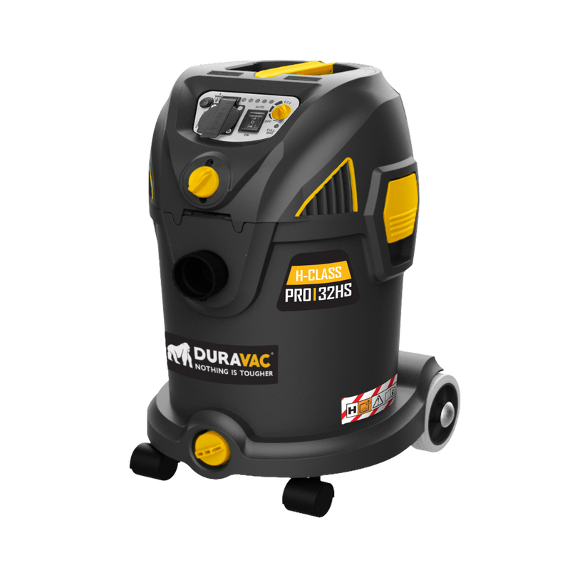 Duravac H Class - Wet & Dry Hazardous Dust Vacuum Cleaner 30L