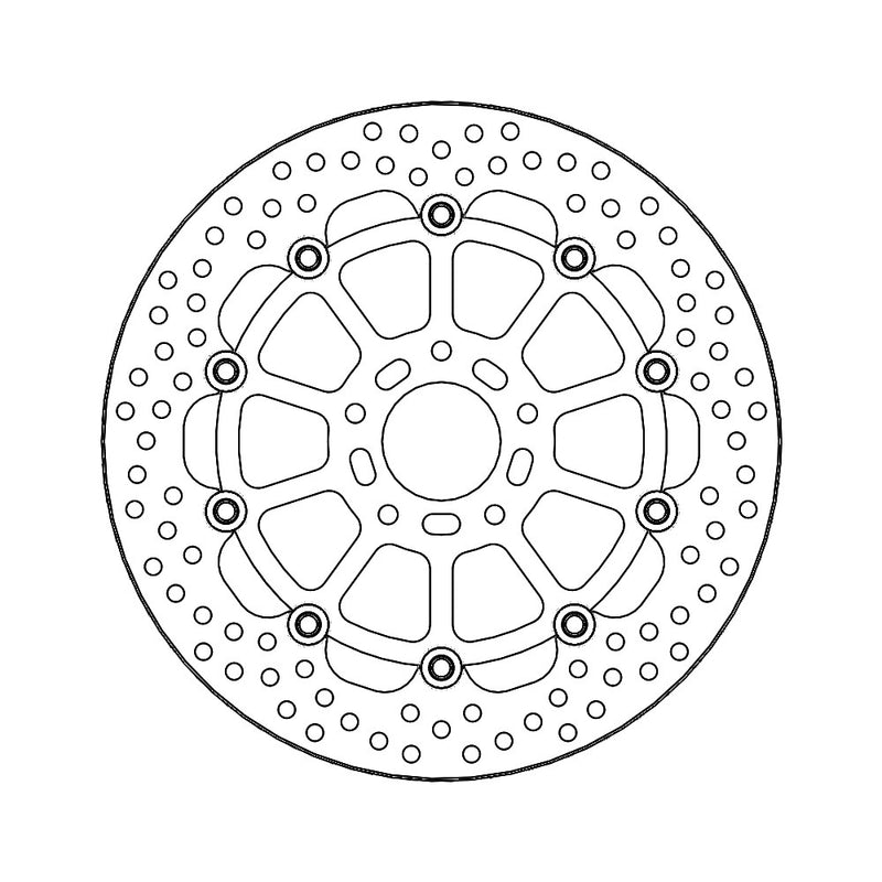 Brake Disc Front Moto Master Halo Floating Alu Inner Carrier KTM 790 Duke 18-20