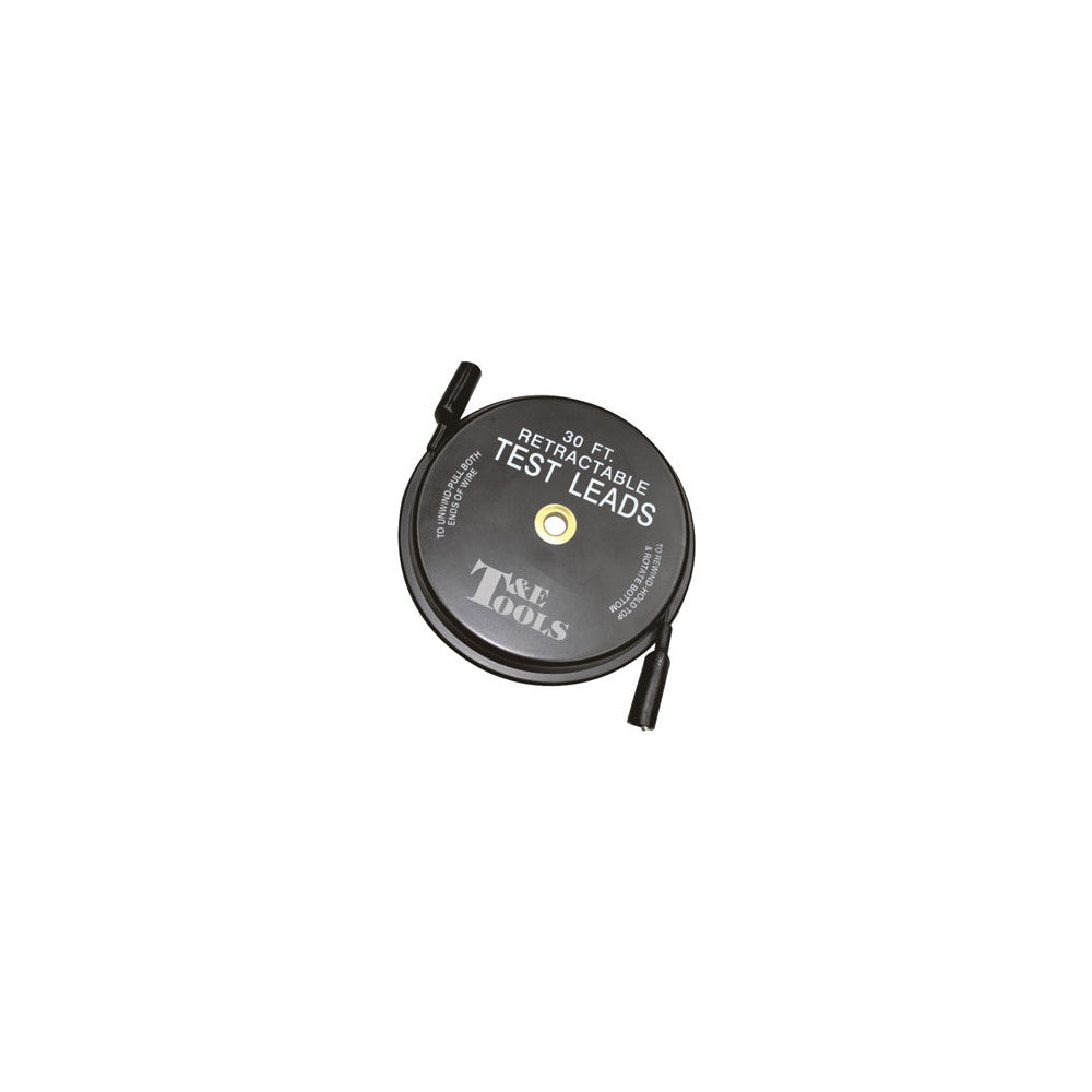 T&E Tools 30-Ft. (9.1m) Retractable Test Lead