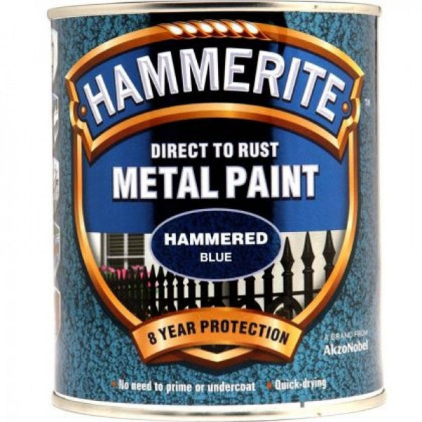 Hammerite Hammered Blue 750ml