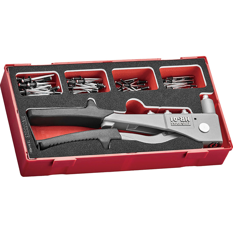 Teng 81Pc Rivet Gun Set - Tea-Tray