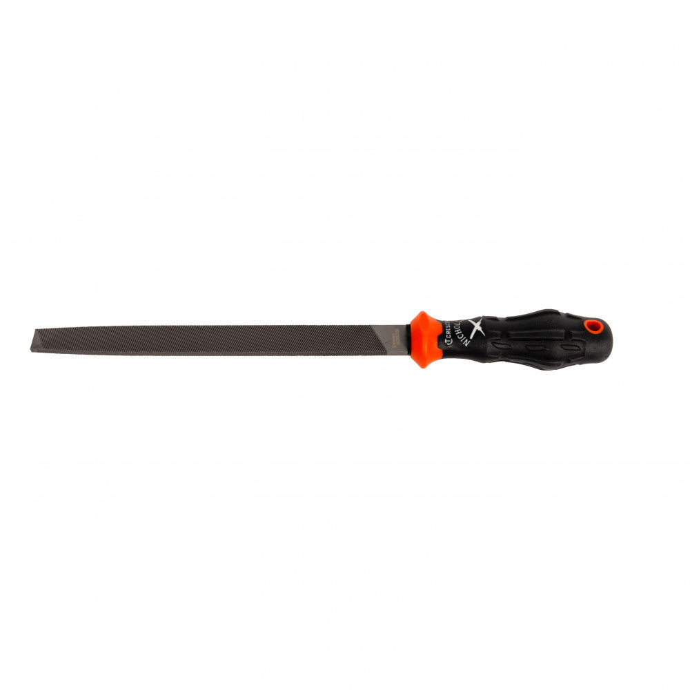 Crescent Nicholson 200/8" Flat Bastard File - Cushion Grip Handle