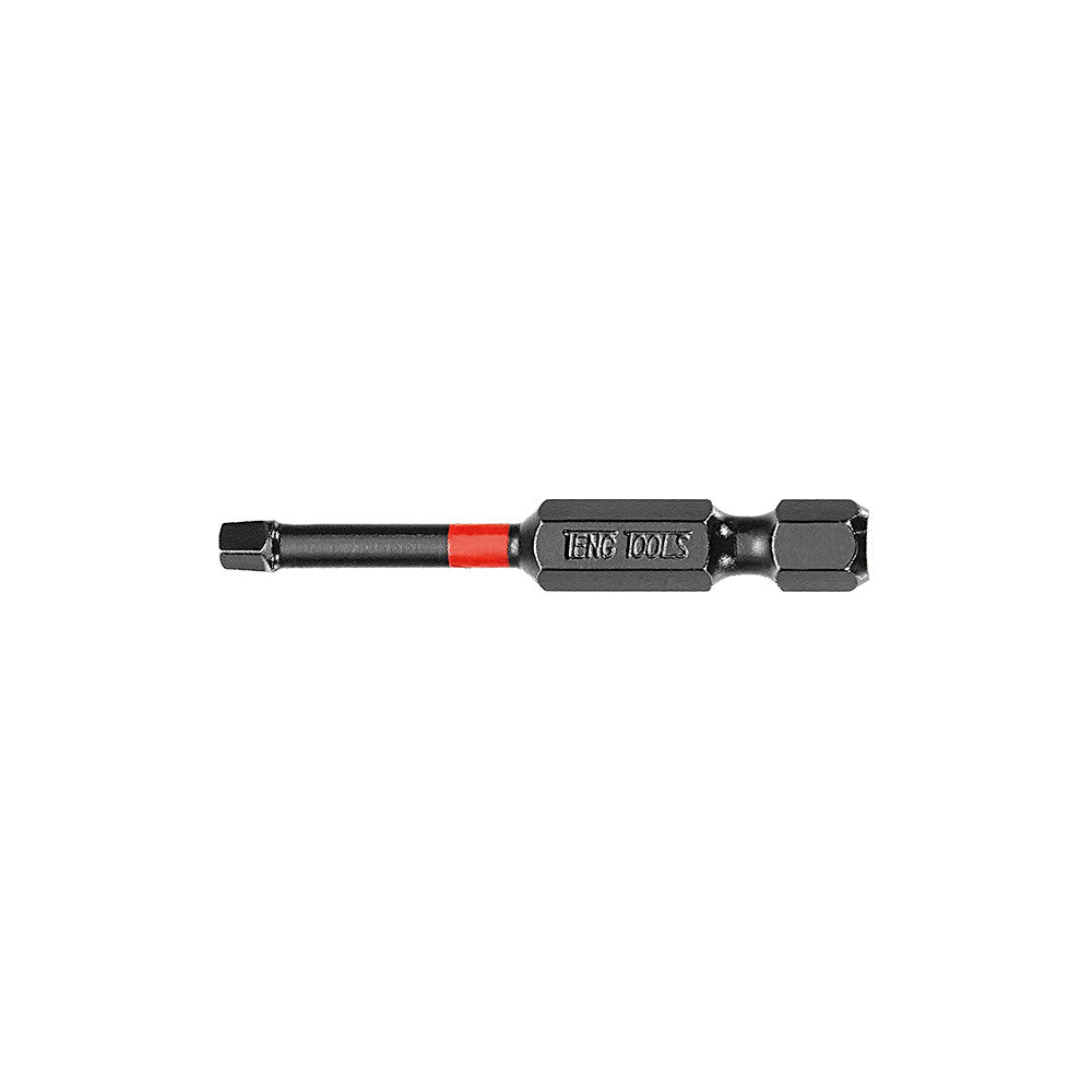 Teng 1Pc 1/4in Rob#2 Impact Screwdriver Bit 50mm