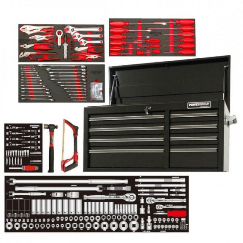 Powerbuilt 253pc Tool Chest & Assorted Tools