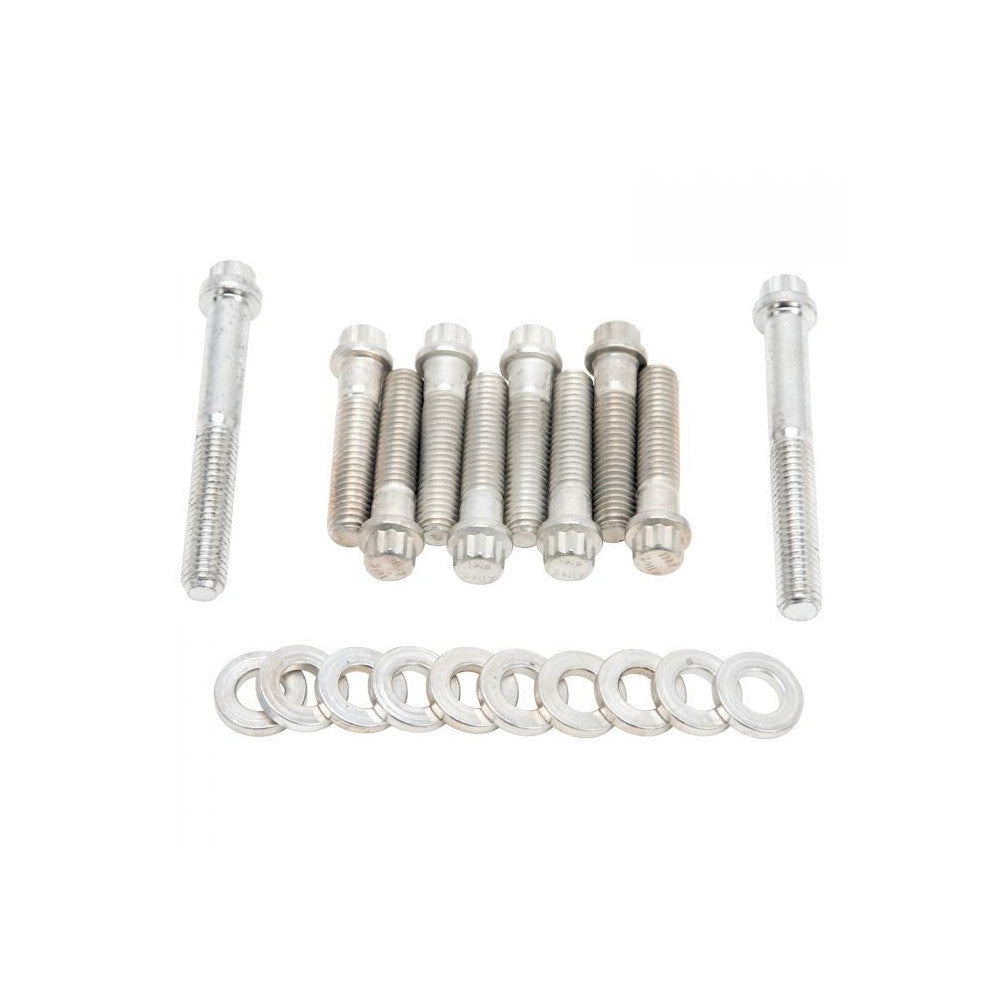 EDB Intake Manifold Bolts, 12-Point Head, Washers, EDL- 2936 & 2937, Ford, BB FE