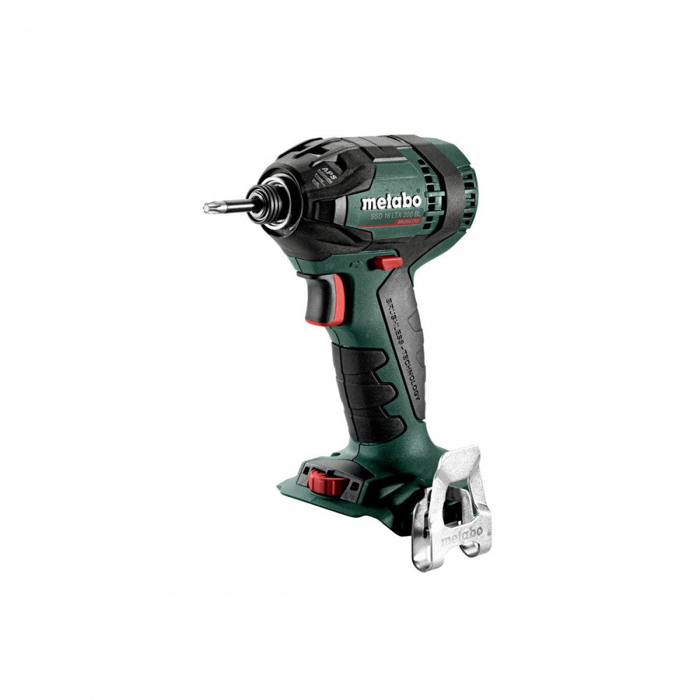 Metabo 18V Brushless Impact Driver  200Nm - 	SSD18LTX200BL