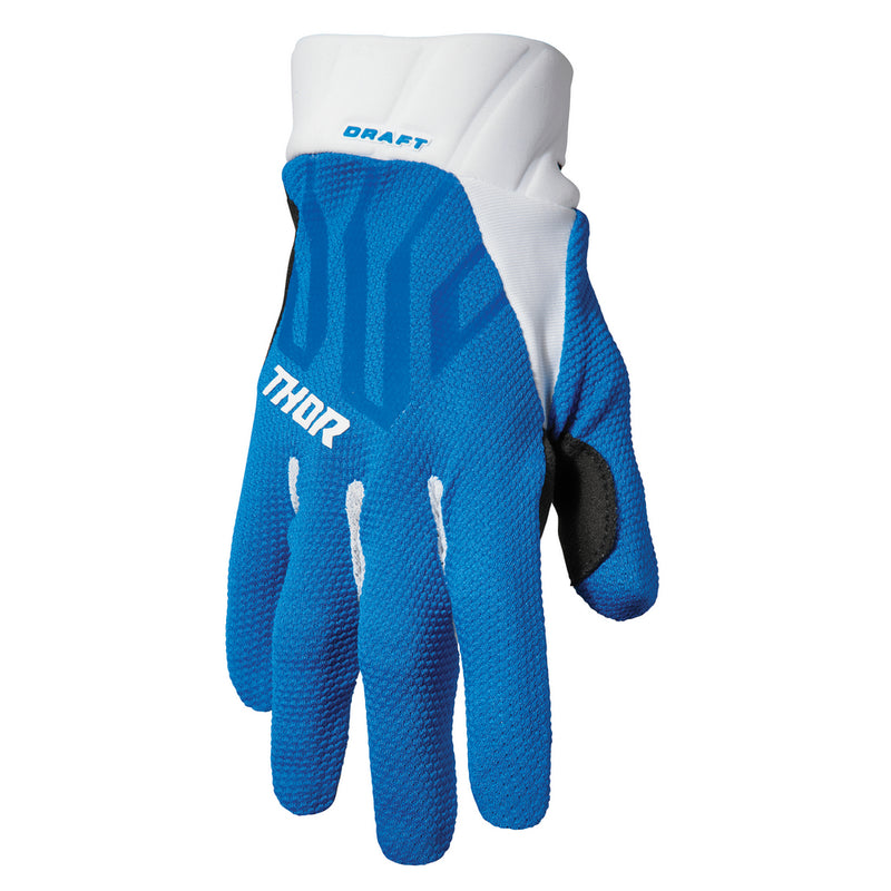 Glove S22 Thor MX Draft Blue/White Medium