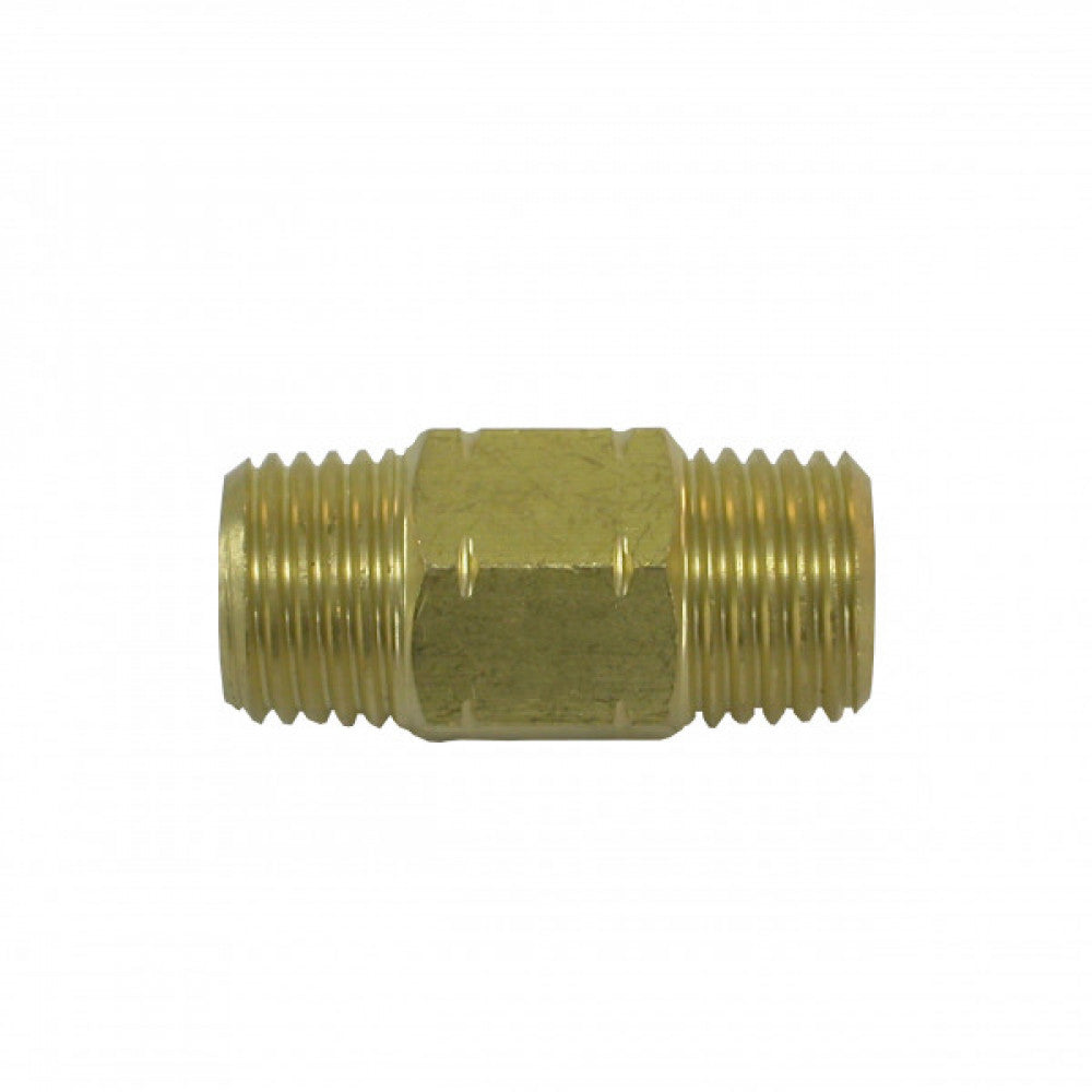 Puma 1/4 NPT x 1/4 NPT Hex Nipple BP