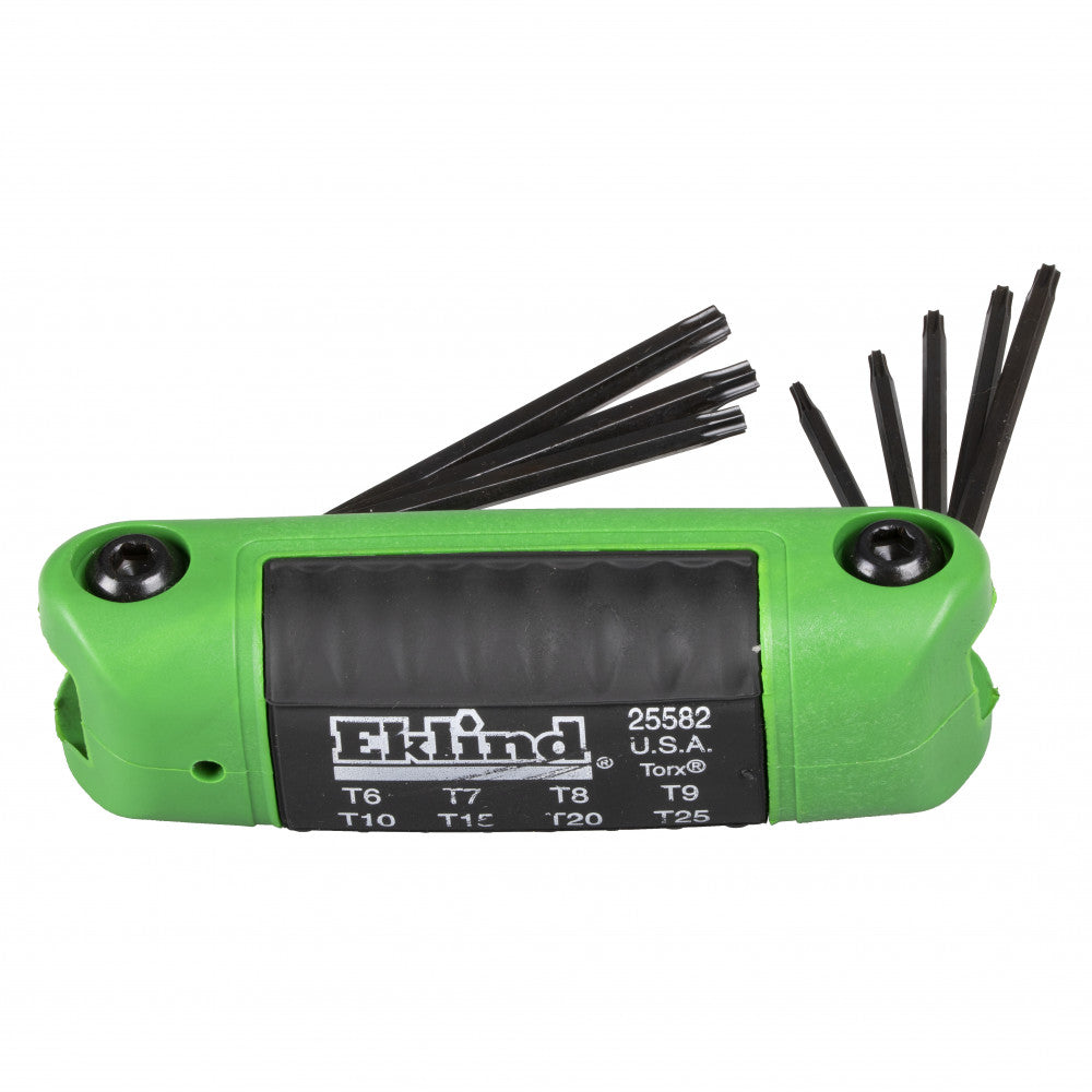 Eklind Ergo Fold Torx Key Set TX6-TX25