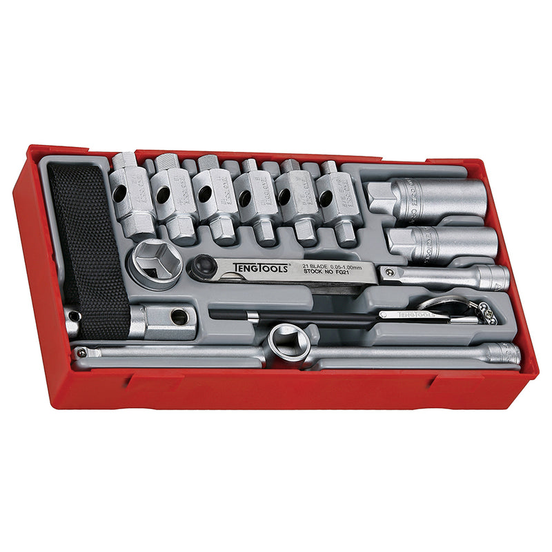 Teng Tools 16Pc Oil Service Tool Kit