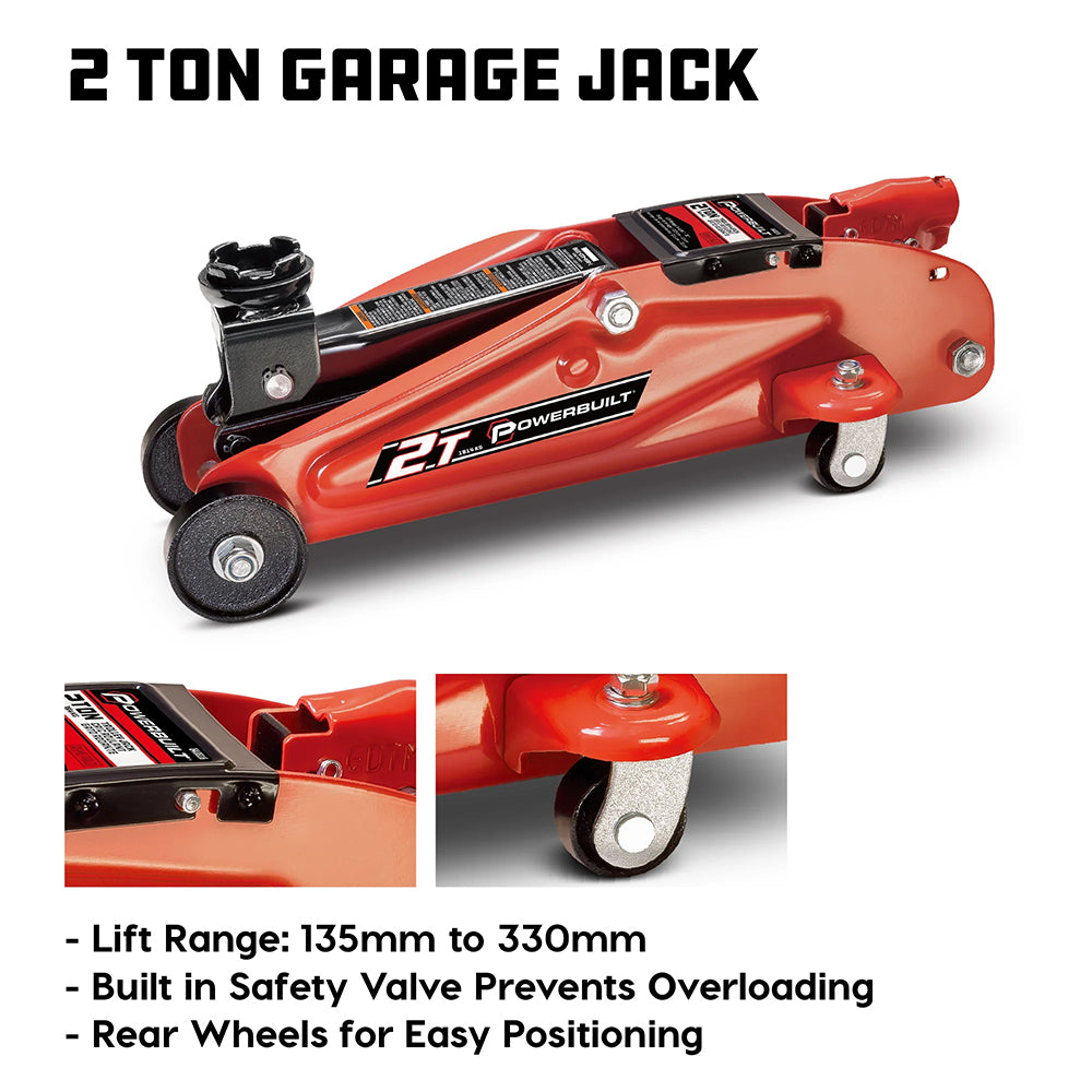 2 Ton 6pc Garage In A Box Service Combo