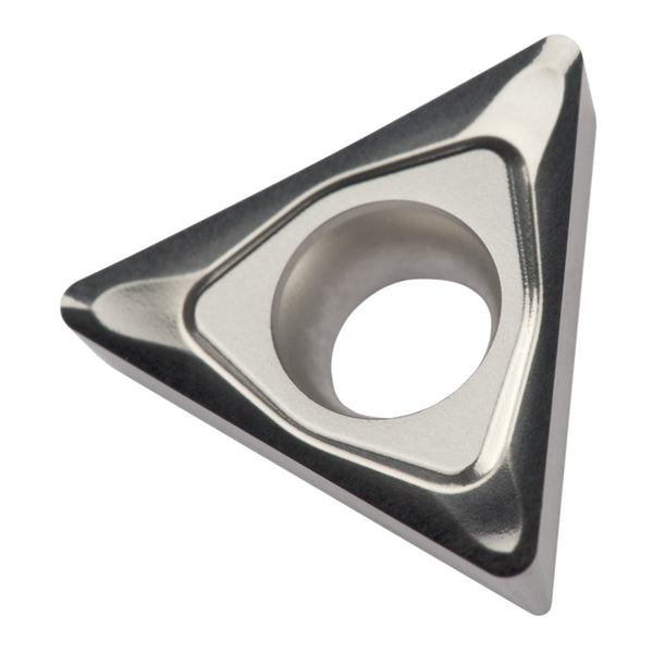 TCGT16T304F-AL KX Triangular Turning Insert Single Sided With Centre Hole