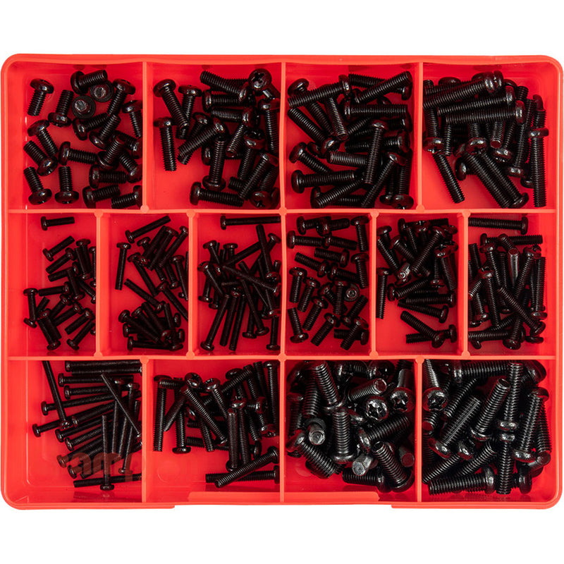 Champion 300 Piece Metric Black Machine Screw Assortment