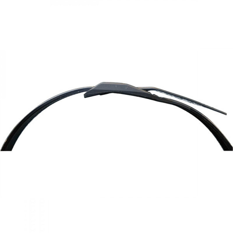 Isl 370 x 7.6mm Low Profile Cable Tie-Blk. - 100Pk