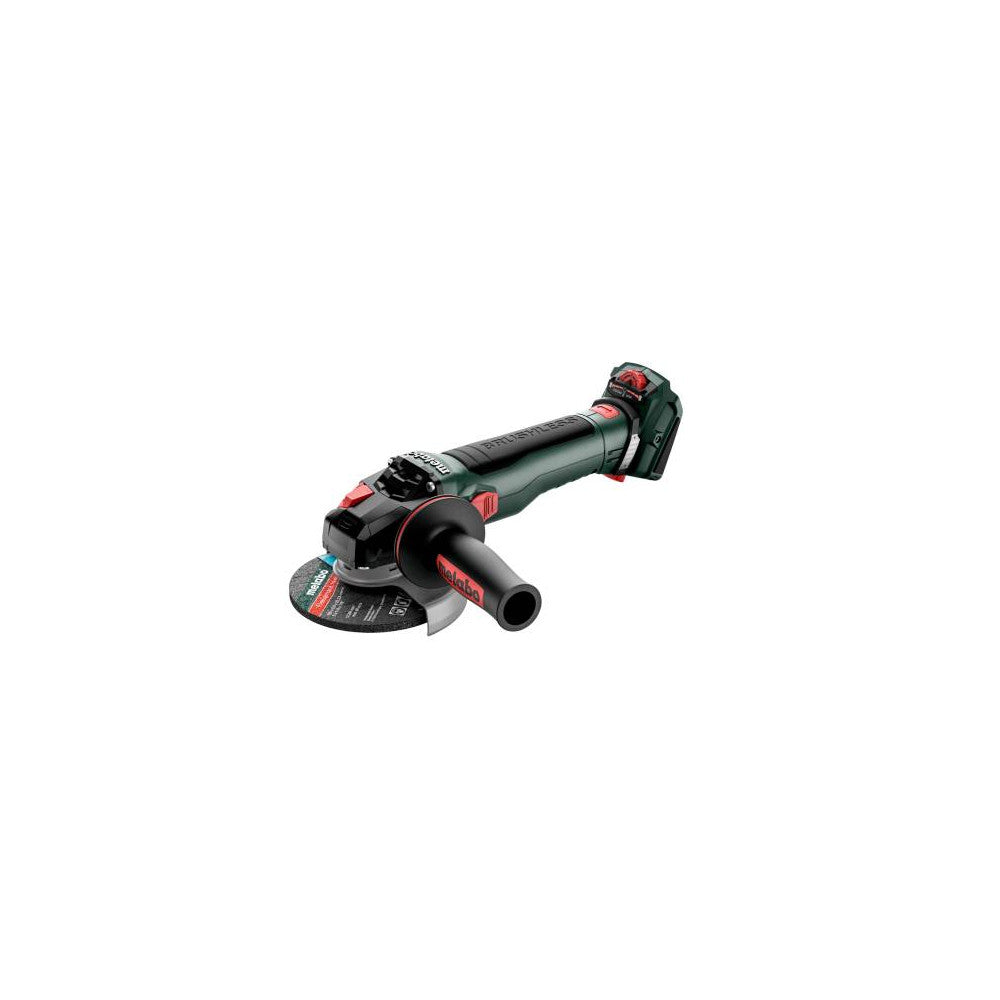 8V Brushless 125mm Inox Angle Grinder -  Brake Lock & Quick Lock Nut - Bare Tool