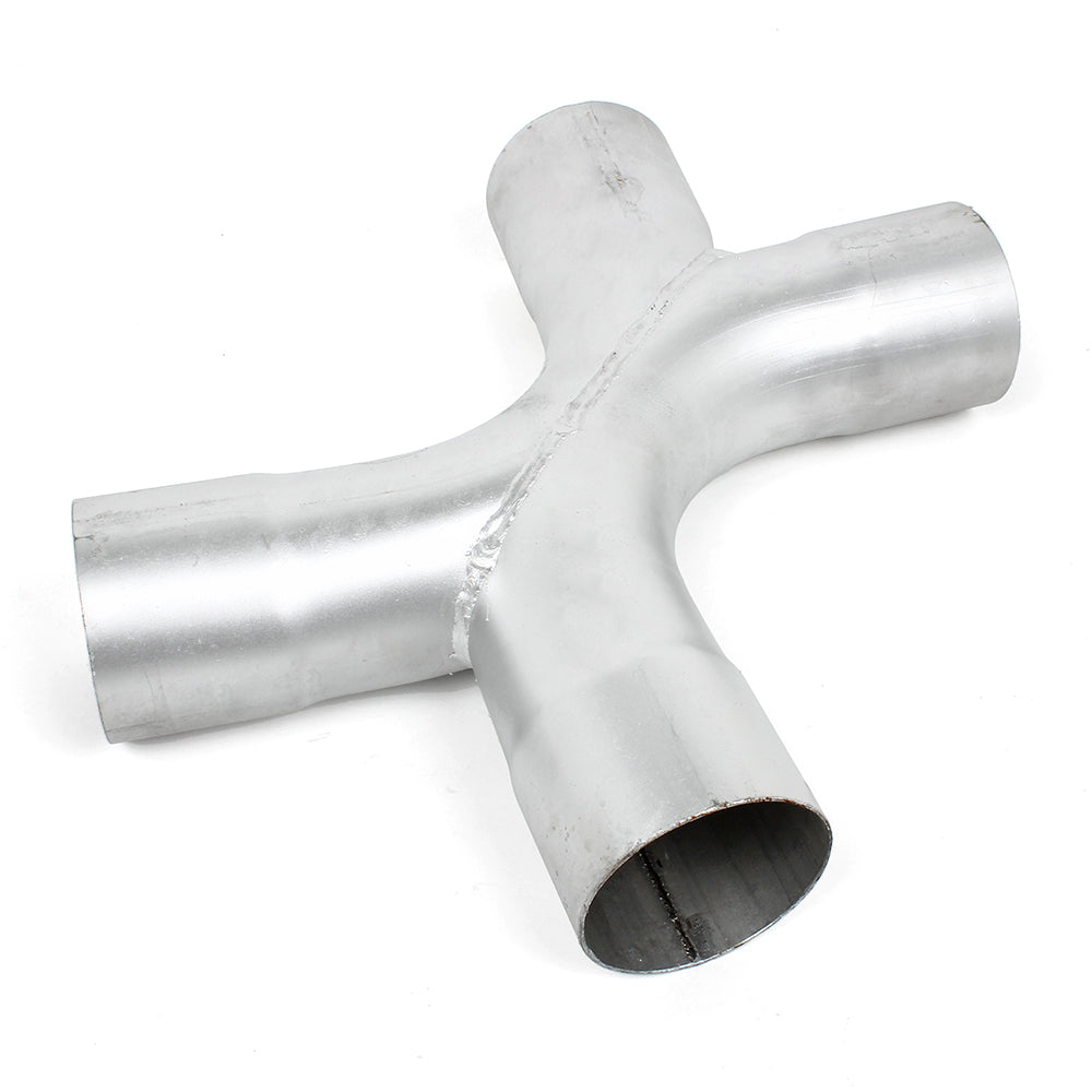 3.0" In 3.0" Out Exhaust X-Cross Pipe Mild Steel