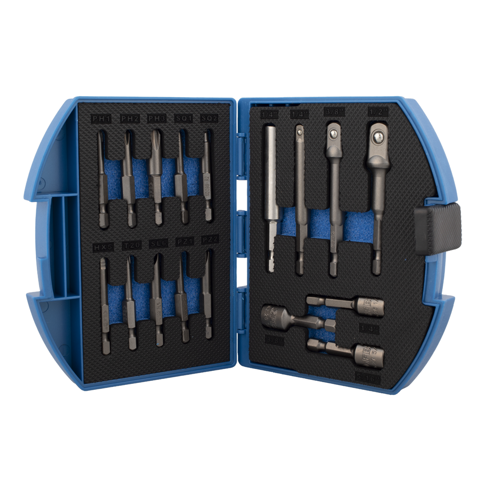GFB Assorted Screwdriver Bit Set - 17pc