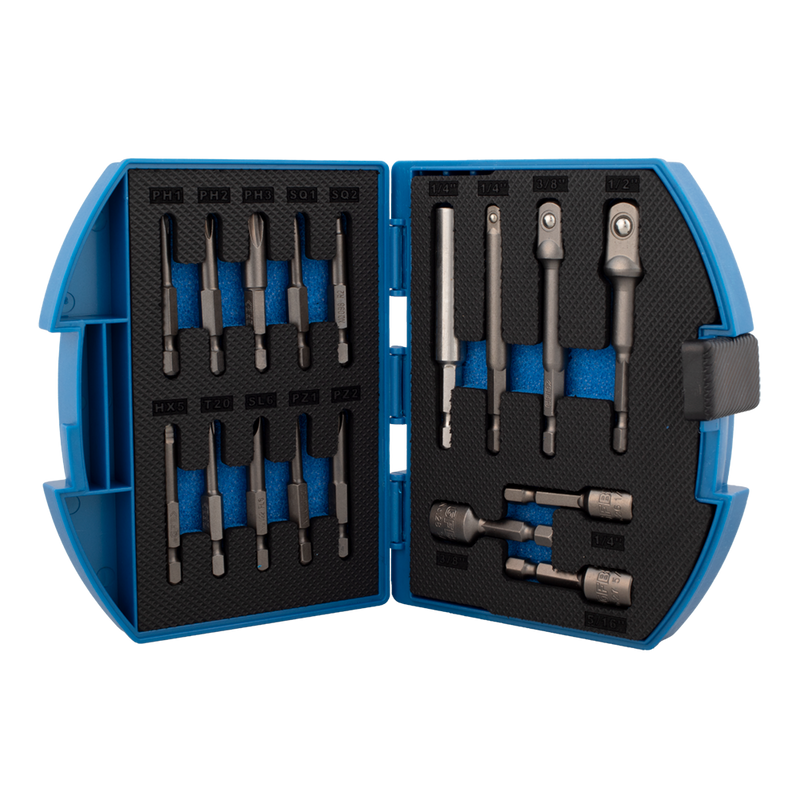 GFB Assorted Screwdriver Bit Set - 17pc