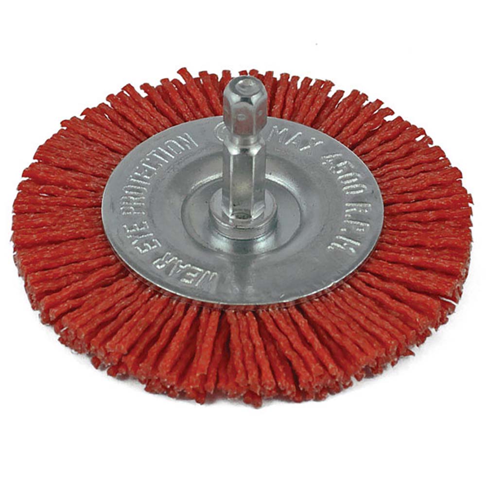 Itm Nylon Spindle Mounted Wheel Brush 50mm