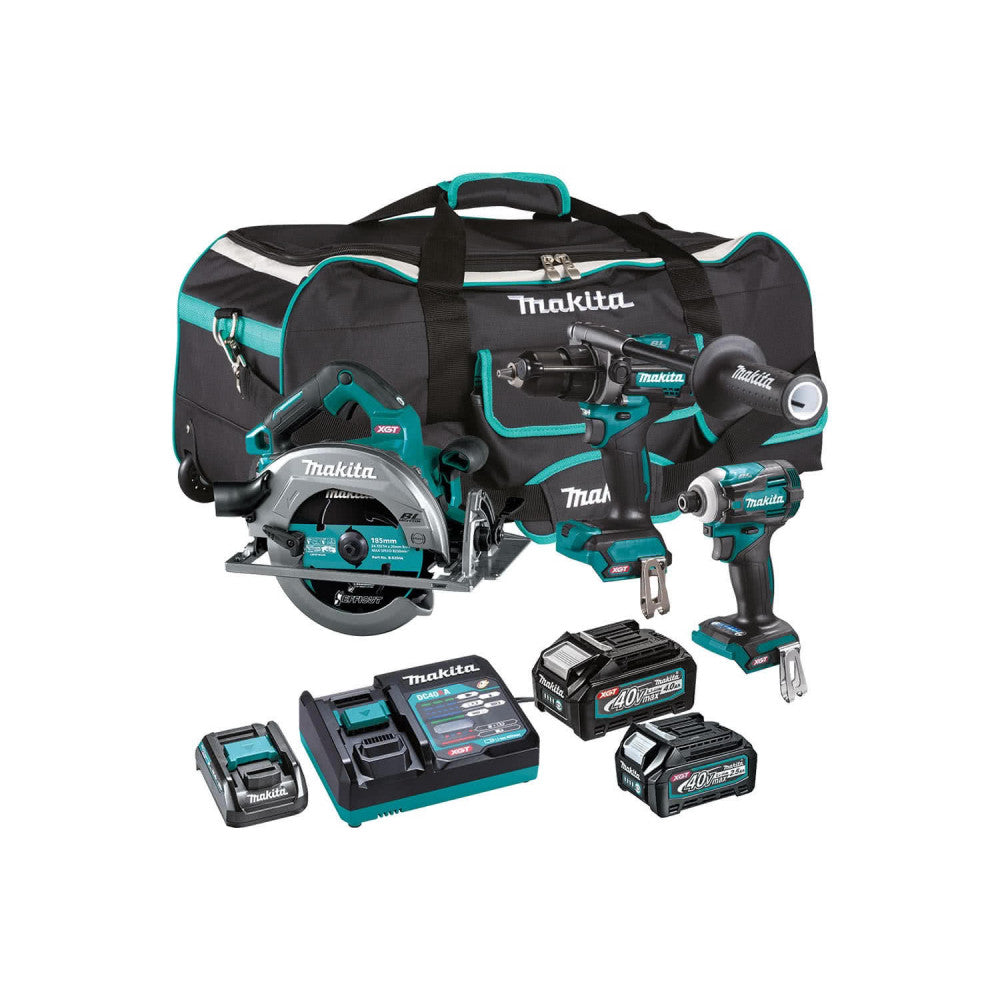 Makita 40Vmax XGT Brushless 3-Piece Combo Kit