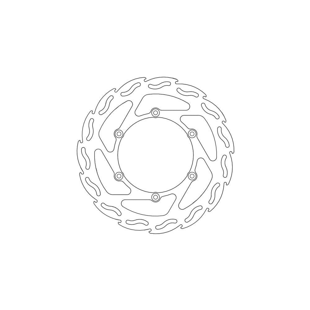 Brake Disc Front Moto Master Flame Kawasaki Suzuki Yamaha