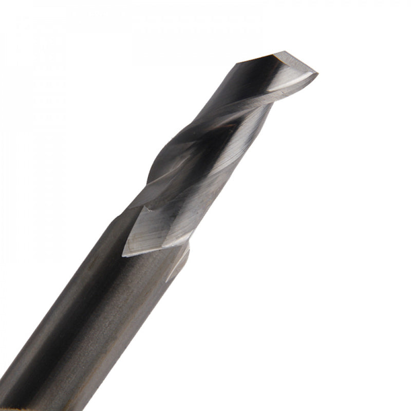 8mm Single Flute Carbide Cutter For Plastic 25x75mm OAL Jabro 28080