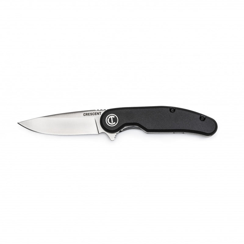 CRESCENT 3-1/4" Drop Point Composite Handle Pocket Knife