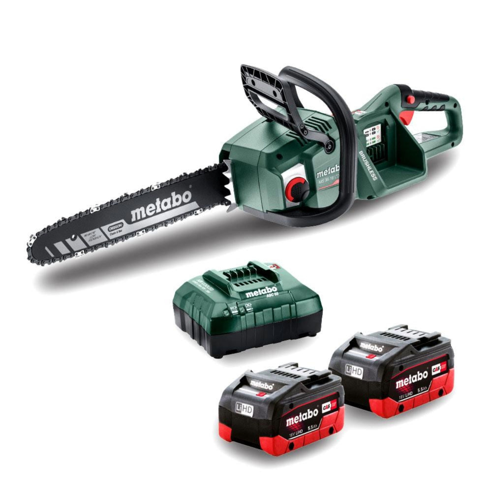 Metabo 36V (2x 18V) Brushless 400mm Chainsaw Kit
