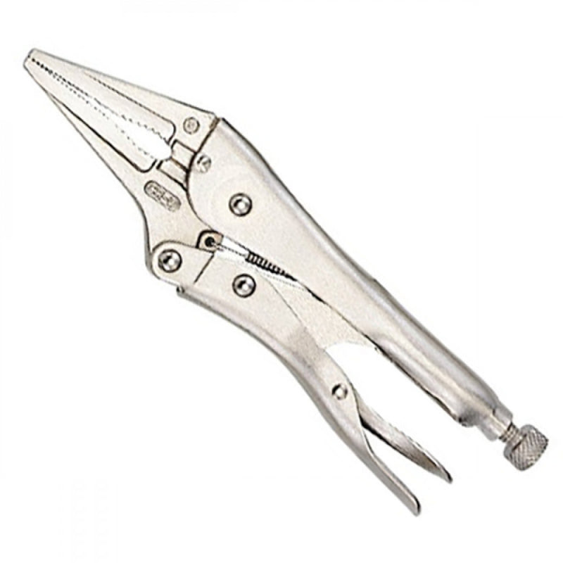 Genius 6" Long Nose With Cutter Locking Pliers