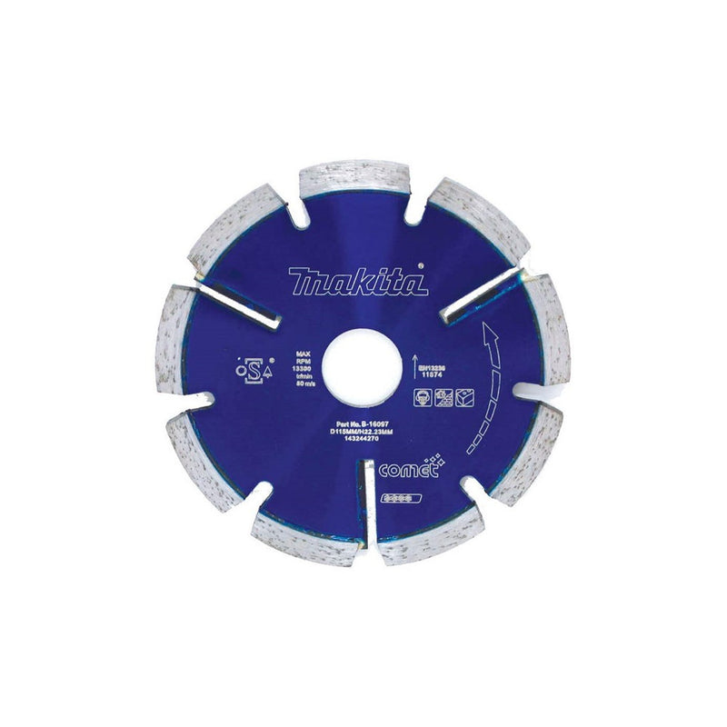 Makita Diamond Circular Saw Blade 115x22mm Comet Tuck Point