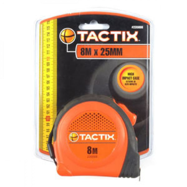 Tactix - Tape Measure 8M x 25mm - Basic