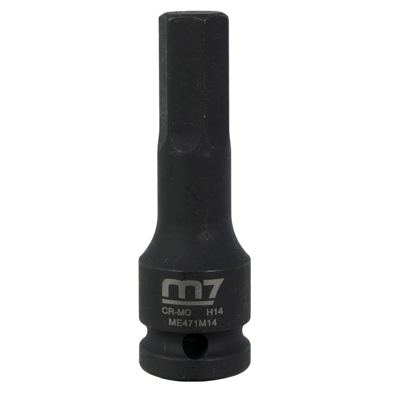 M7 Impact In Hex Socket, 1/2in Drive, 14mm