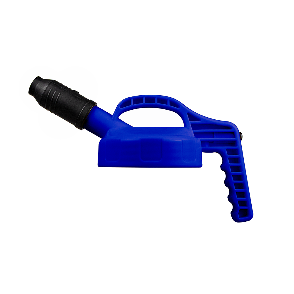 Lubemate Oil Can Stout Spout Lid - Blue