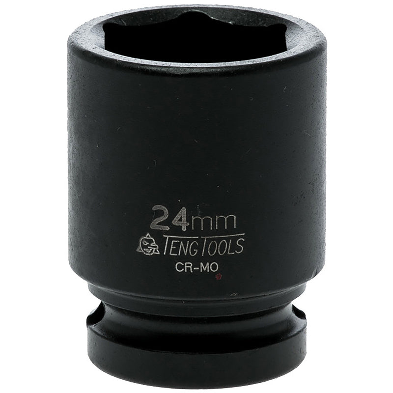 Teng 1/2in Dr. Impact Socket 24mm Din