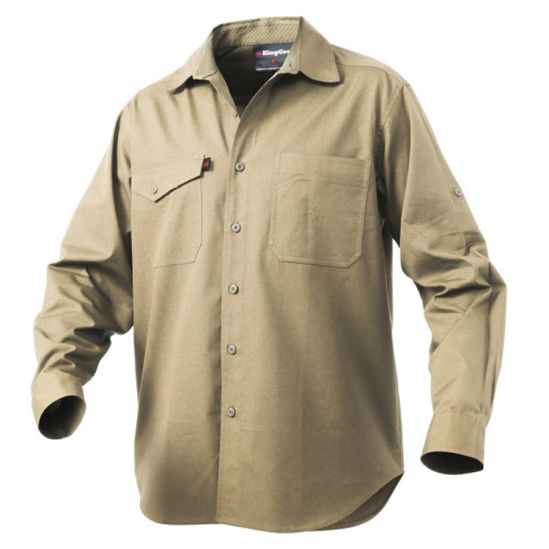 King Gee Workcool 2 Shirt Long Sleeve