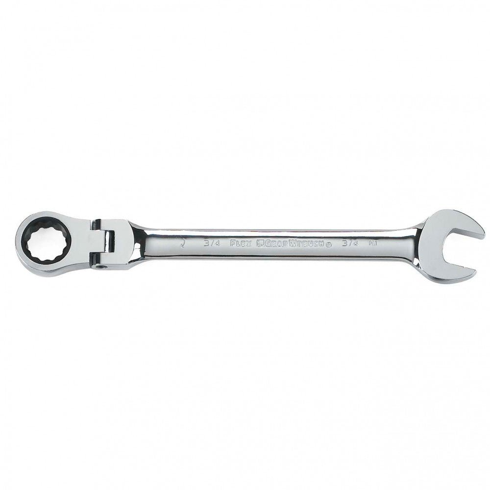 GearWrench Wrench Combination Ratcheting Flex SAE 3/8"