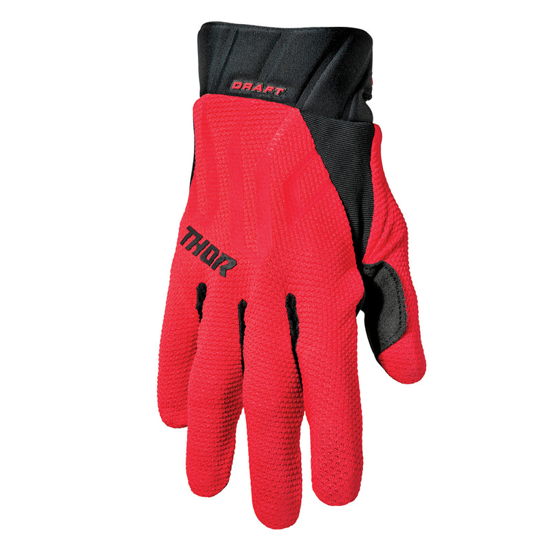 Glove S22 Thor MX Draft Red/Black Small