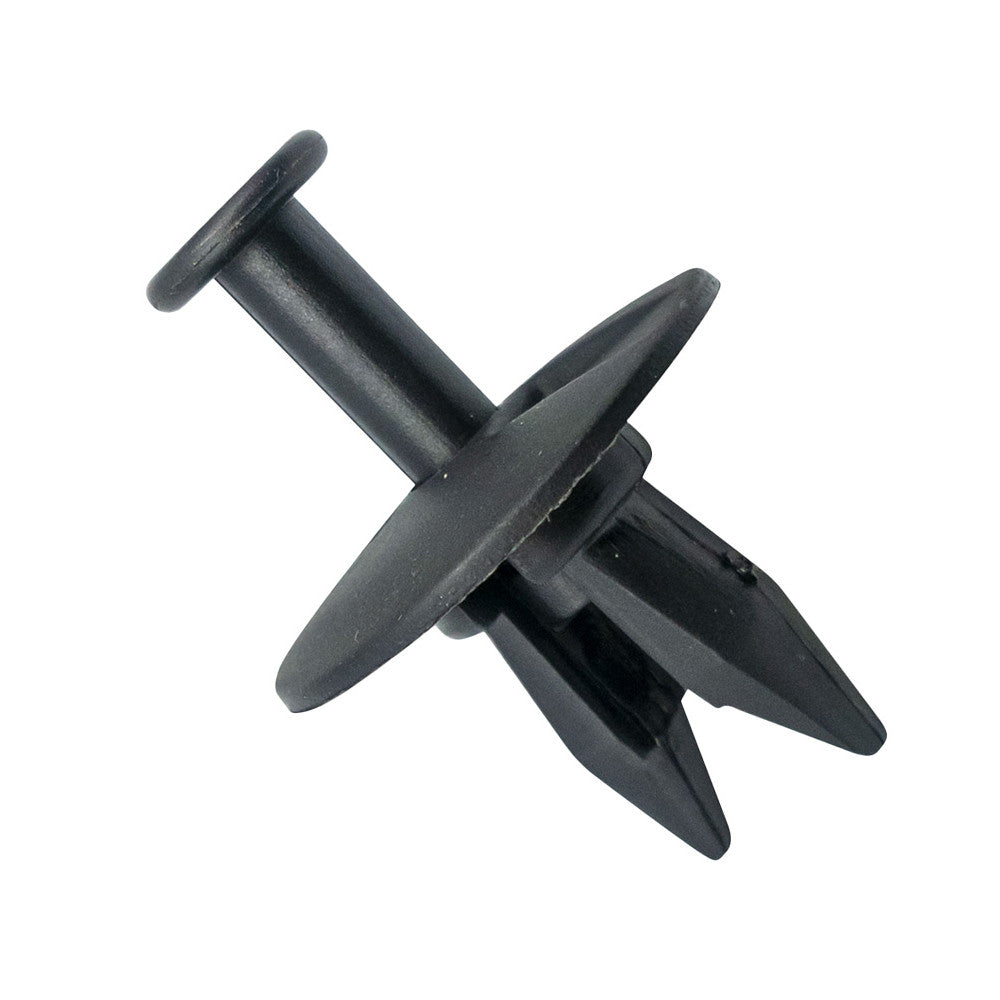 Gti Push Rivet Matte Black  25mm x 23.3mm, 9.5mm Hole (30 Pack)