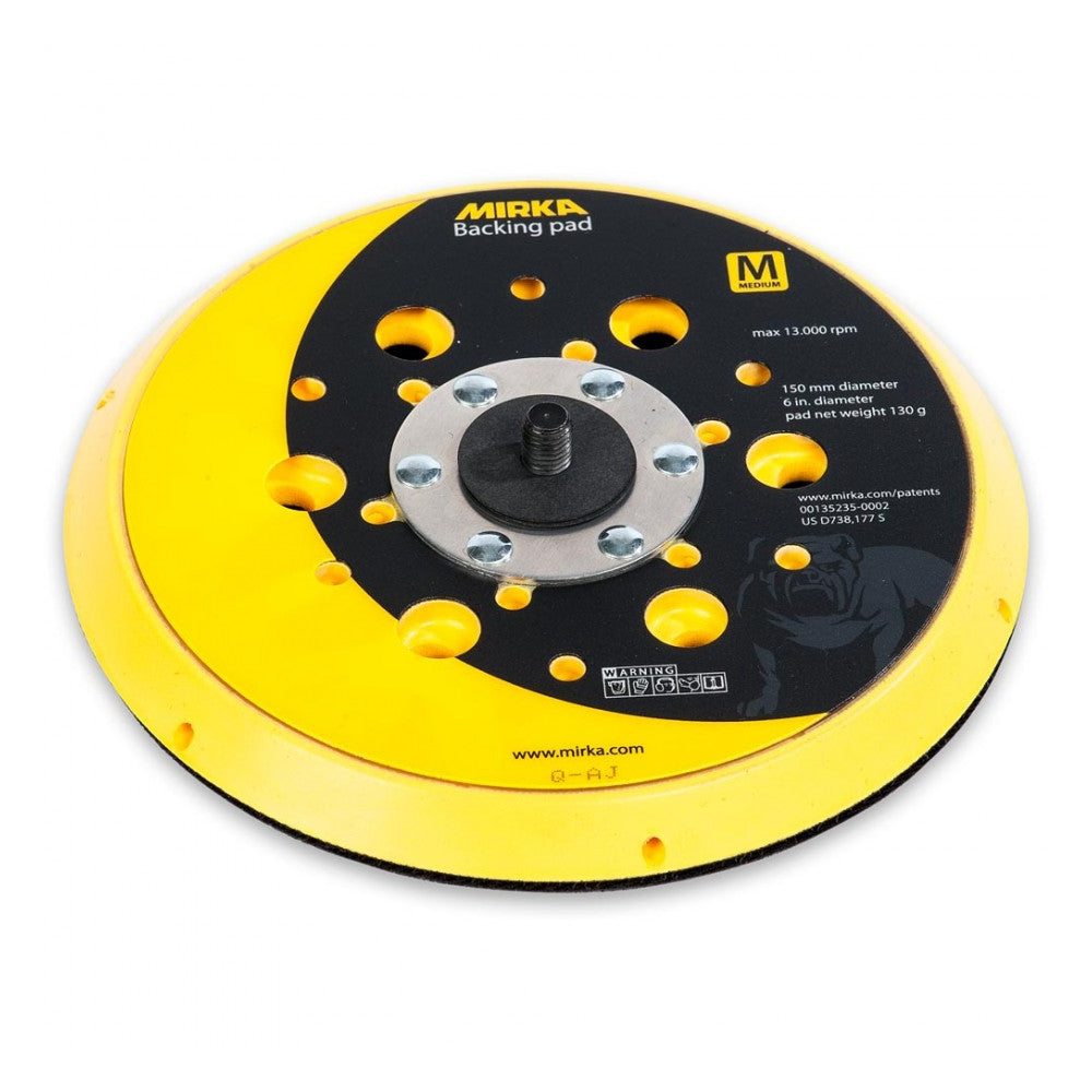 Mirka Backing Pads - Deros 150mm Hard