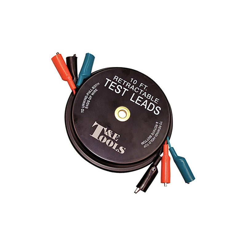 T&E Tools Retractable Test Leads